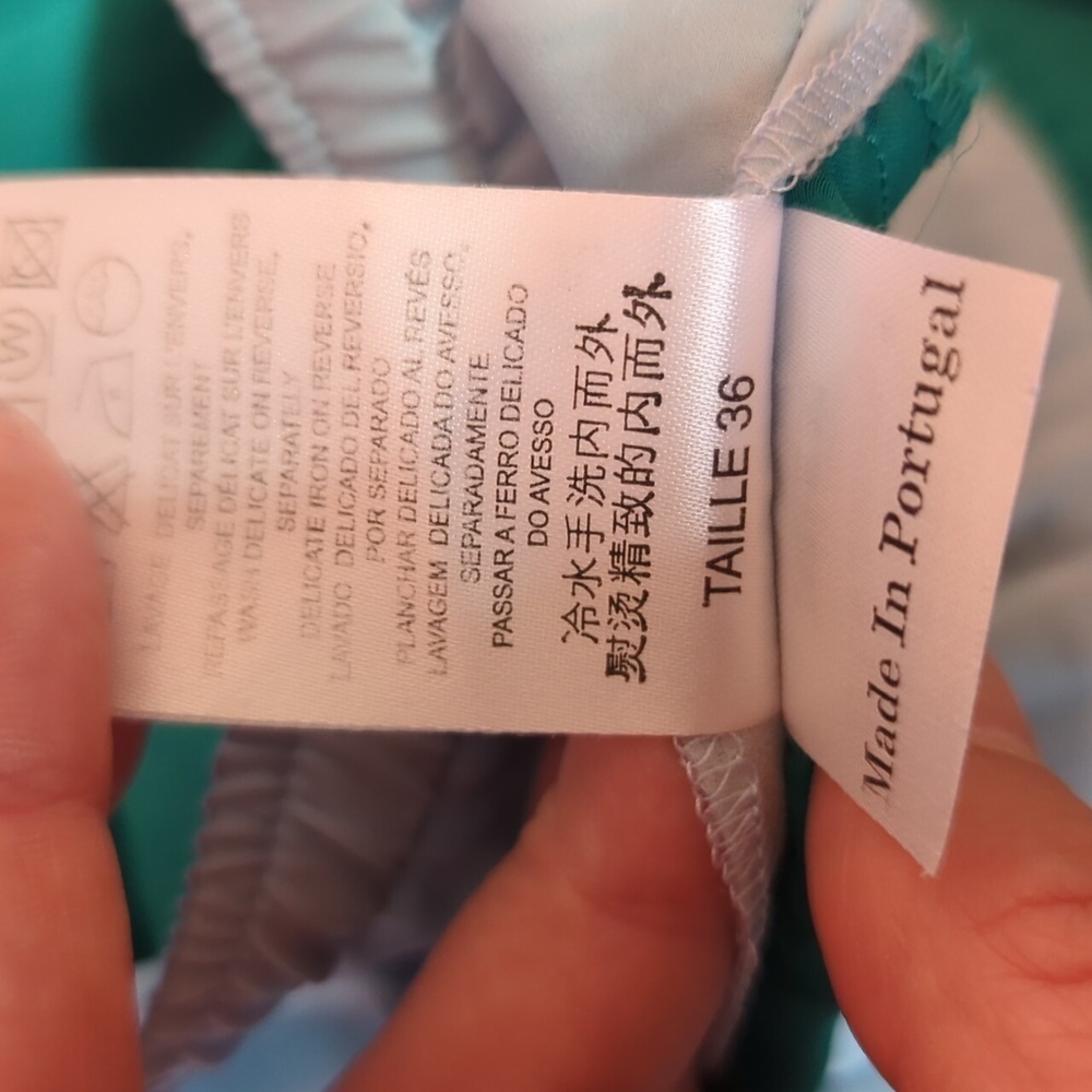 Cop Copine Camarine Maxi Flowy Skirt in Emerald sz 36/S - Picture 9 of 9